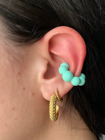 Bubble ear cuff