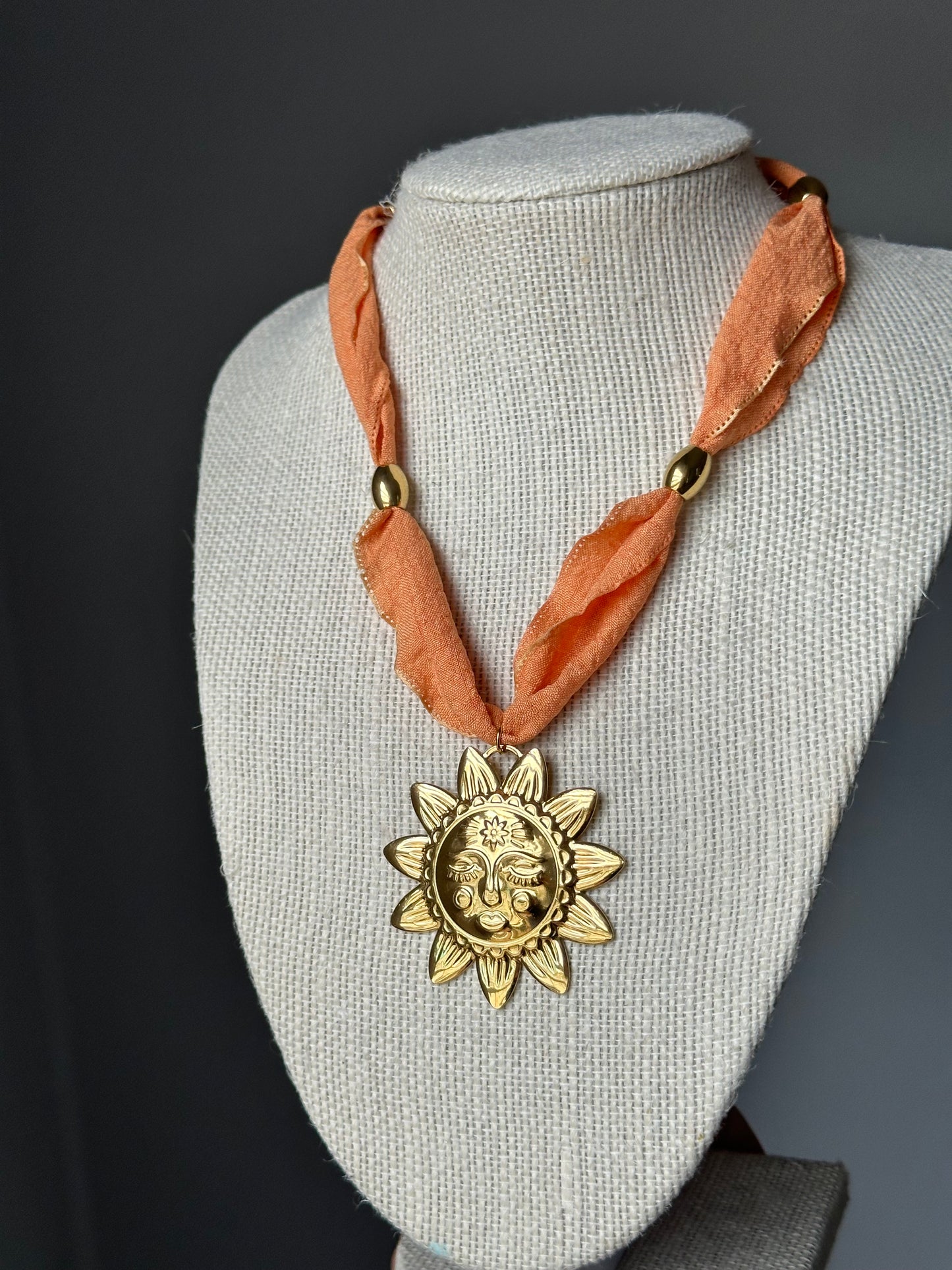 Sun necklace