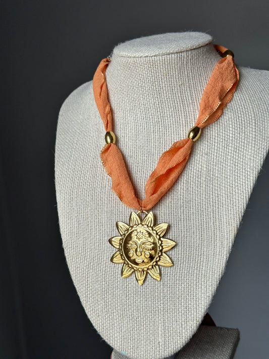 Sun necklace
