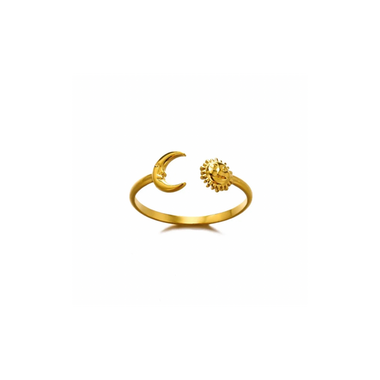 Sun & Moon ring